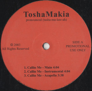 Toshamakia - Be Yourself [12"]