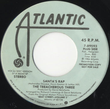 The Treacherous Three / Luther - Santa's Rap / At Christmas Time [7