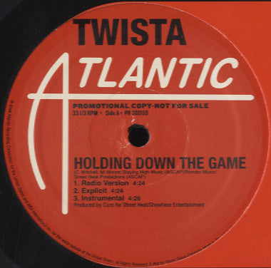 Twista - Holding Down The Game / So Lonely / Out Here [12