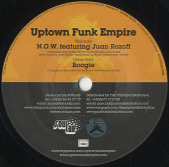 Uptown Funk Empire - NOW / Boogie [7”] 