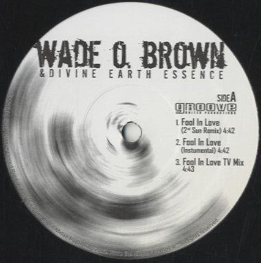 Wade O. Brown & Divine Earth Essence - Fool In Love [12