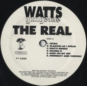 Watts Gangstas - The Real [LP]