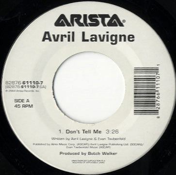 Avril Lavigne - Don't Tell Me [7