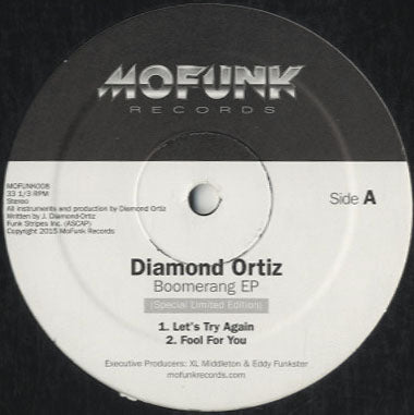 Diamond Ortiz - Boomerang EP [12