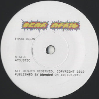 Frank Ocean - Dear April [7