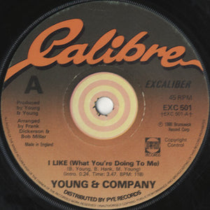 Young &amp; Company - I Like (What You're Doing To Me) [7"] 