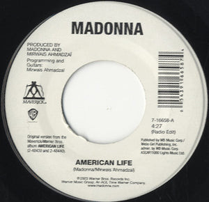 Madonna - American Life [7"]