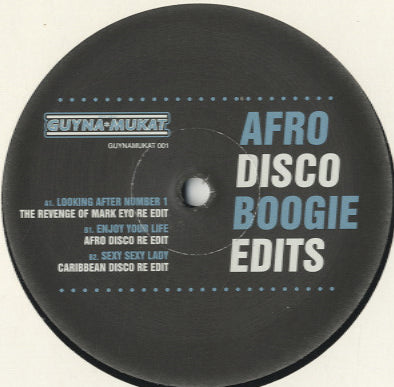 Guynamukat - Afro Disco Boogie Edits Volume One [12