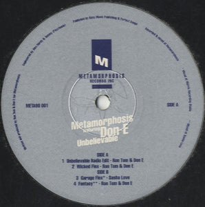 Metamorphosis feat. Don-E - Unbelievable [12"]