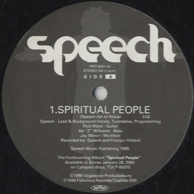 Speech - Spritual People [12
