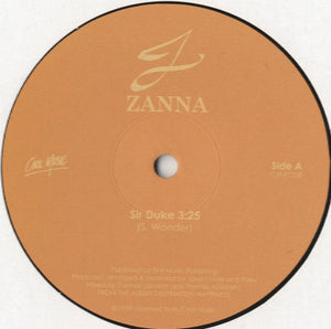 Zanna - Sir Duke / Never Gonna Stop / Livin' It Up [12"] 