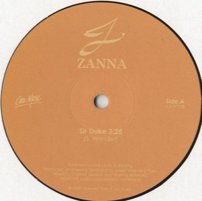 Zanna - Sir Duke / Never Gonna Stop / Livin' It Up [12