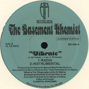 The Basement Khemist - Vibrate [12"]