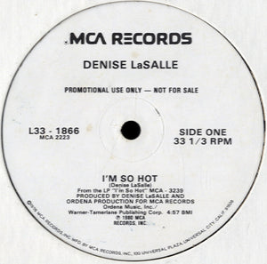 Denise Lasalle - I'm So Hot [12"]