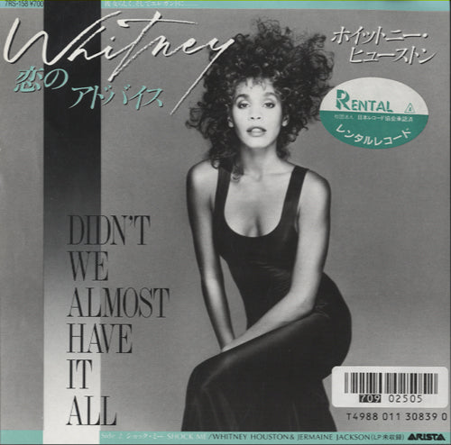 Whitney Houston - Didn't We Almost Have It All [7”]