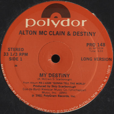 Alton McClain & Destiny - My Destiny [12