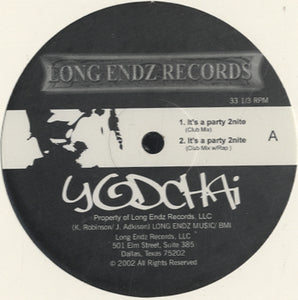 Yodchai - It's A Party 2nite [12"] 