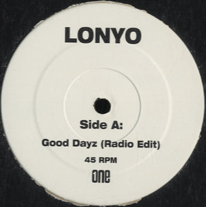 Lonyo - Good Dayz [12"]