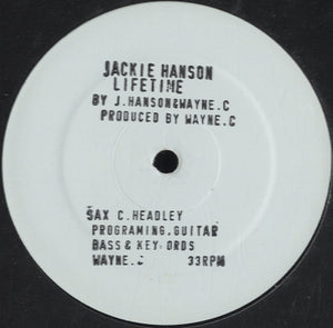 Jackie Hanson - Lifetime [12"]