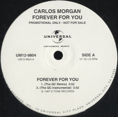 Carlos Morgan - Forever For You [12