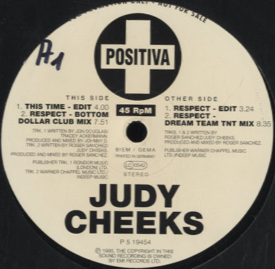 Judy Cheeks - This Time [12