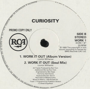 Curiosity - Work It Out [12"]
