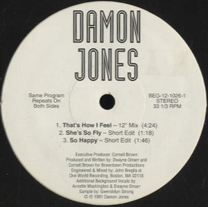 Damon Jones - That's How I Feel [12"]