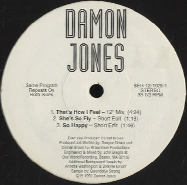 Damon Jones - That's How I Feel [12