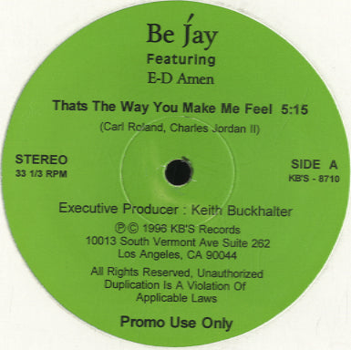 Be Jay - Thats The Way You Make Me Feel [12