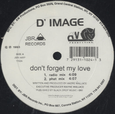 D' Image - Don't Forget My Love [12