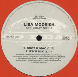 Lisa Moorish - Mr. Friday Night [12"]