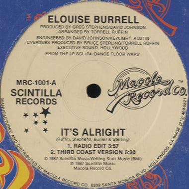 Elouise Burrell - It's Alright [12