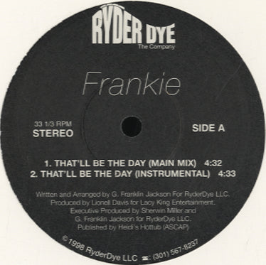 Frankie - That'll Be The Day [12