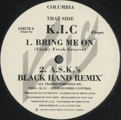 K.I.C - Bring Me On [12