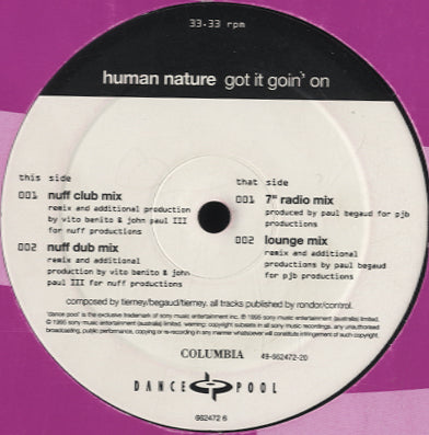 Human Nature - Got It Goin' On [12