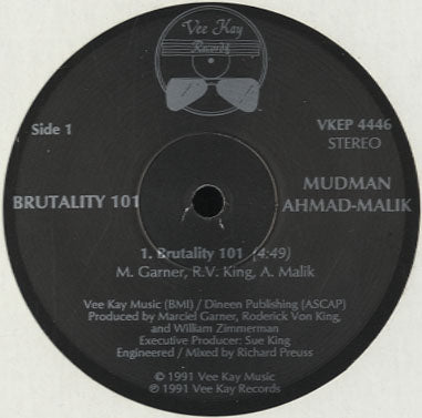 Mudman Ahmad-Malik - Brutality 101 [12