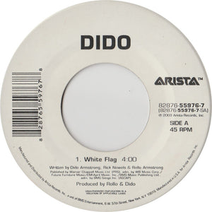 Dido - White Flag / Don't Leave Home [7"] 