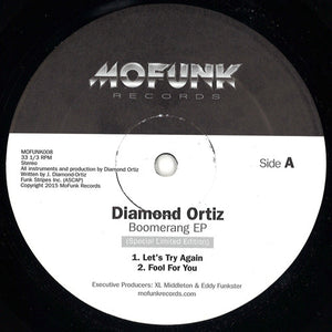 Diamond Ortiz - Boomerang EP [12"]