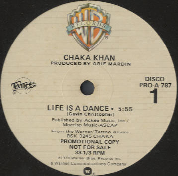 Chaka Khan - Life Is A Dance [12