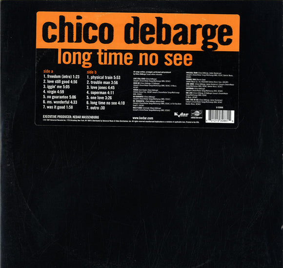 Chico Debarge - Long Time No See [LP]