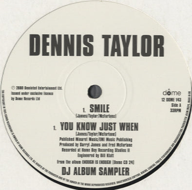 Dennis Taylor - DJ Album Sampler [12