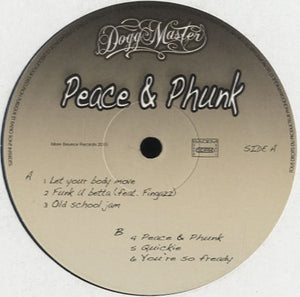 Dogg Master - Peace &amp; Phunk [LP] 
