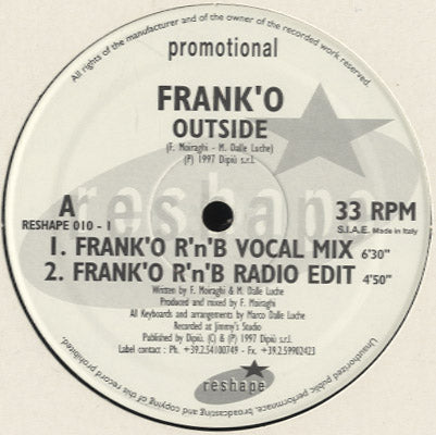 Frank 'O Moiraghi - Outside [12