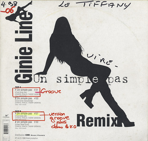 Ginie Line - Un Simple Pas Remix [12