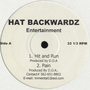 Hat Backwardz - Hat Backwardz Compilation EP [12"]