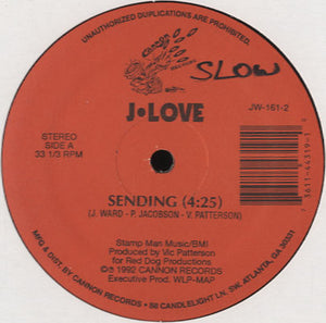 J-Love - Sending / Looking Back On Love [12"]