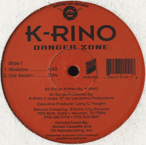 K-Rino - Danger Zone [12"]