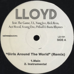 Lloyd - Girls Around The World (Remix) [12"]