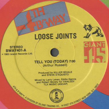 Loose Joints - Tell You (Today) [12