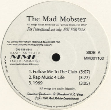 The Mad Mobster - Songs Taken From 